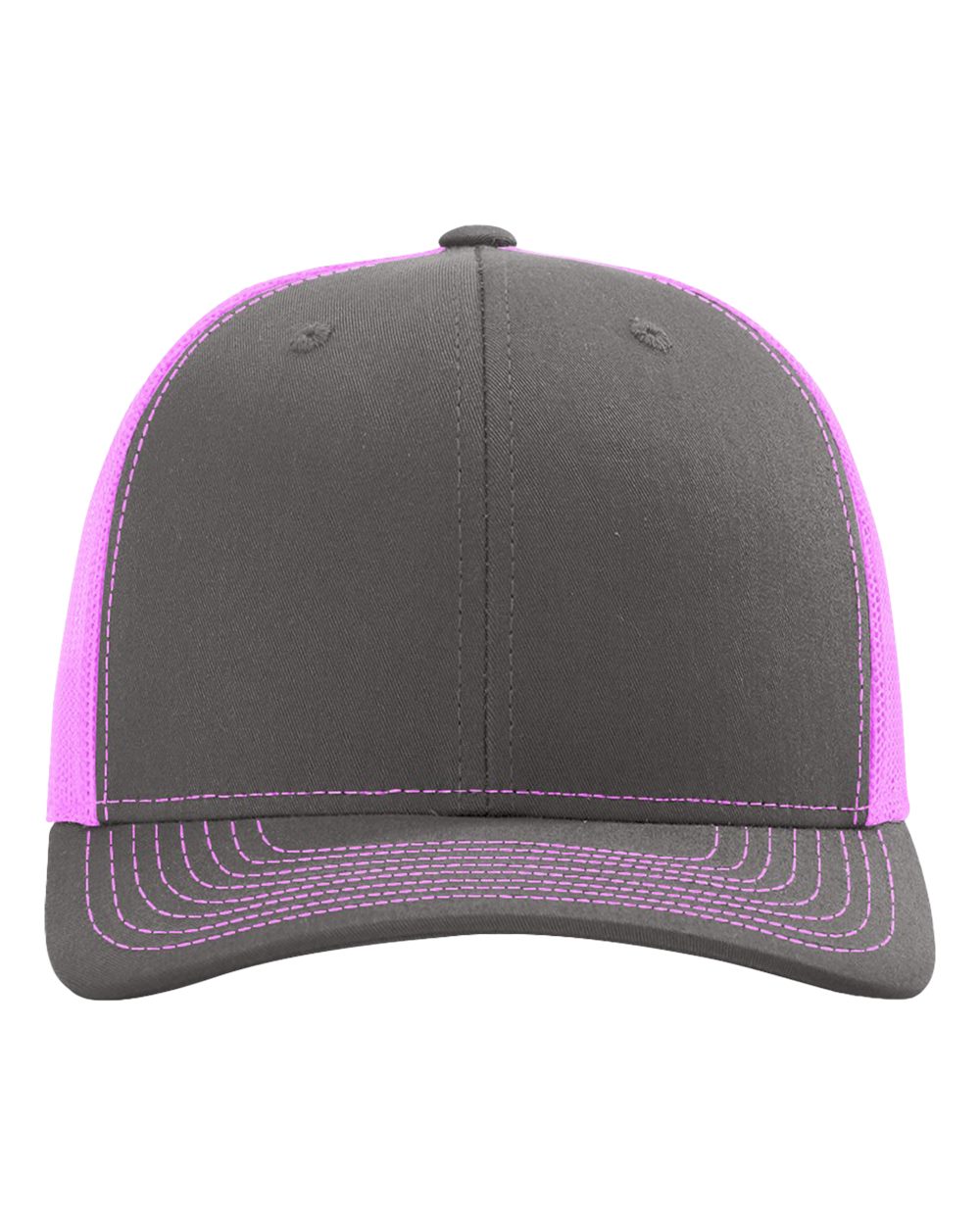 Charcoal/ Neon Pink