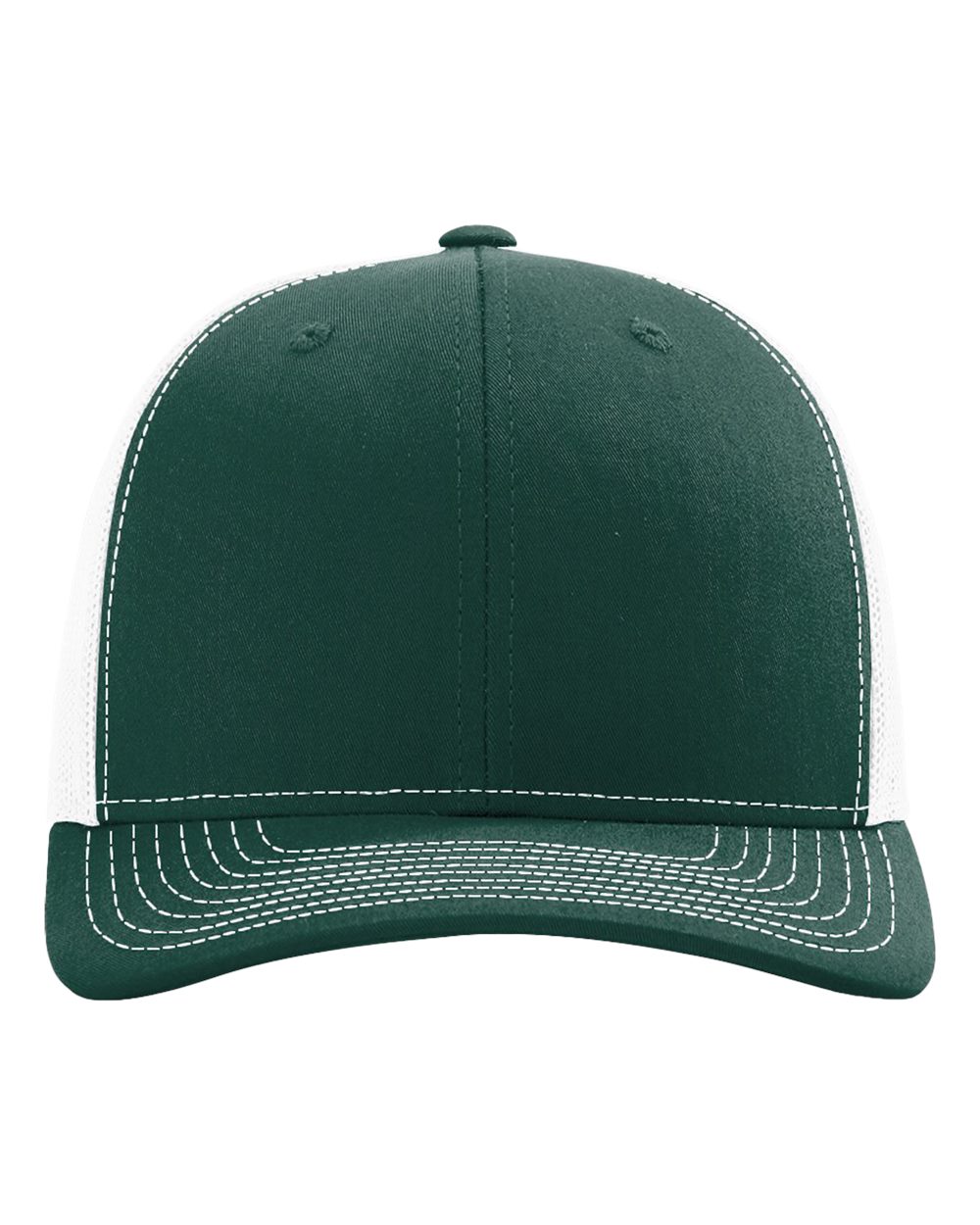 Dark Green/ White
