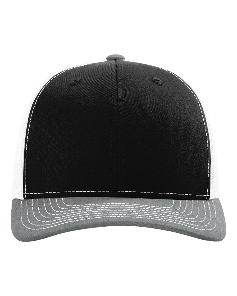 Black/ White/ Heather Grey
