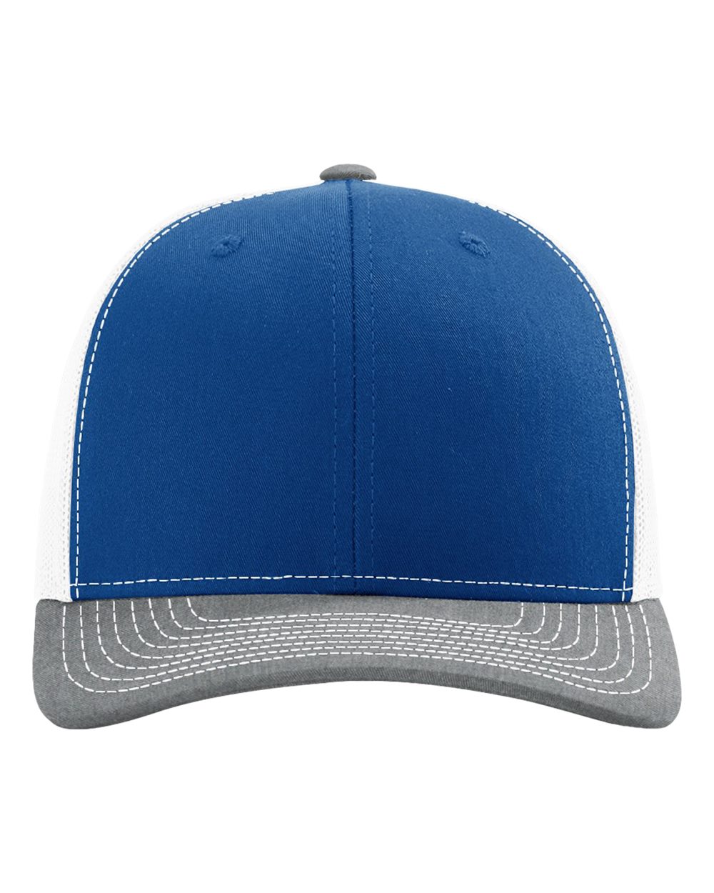 Royal/ White/ Heather Grey