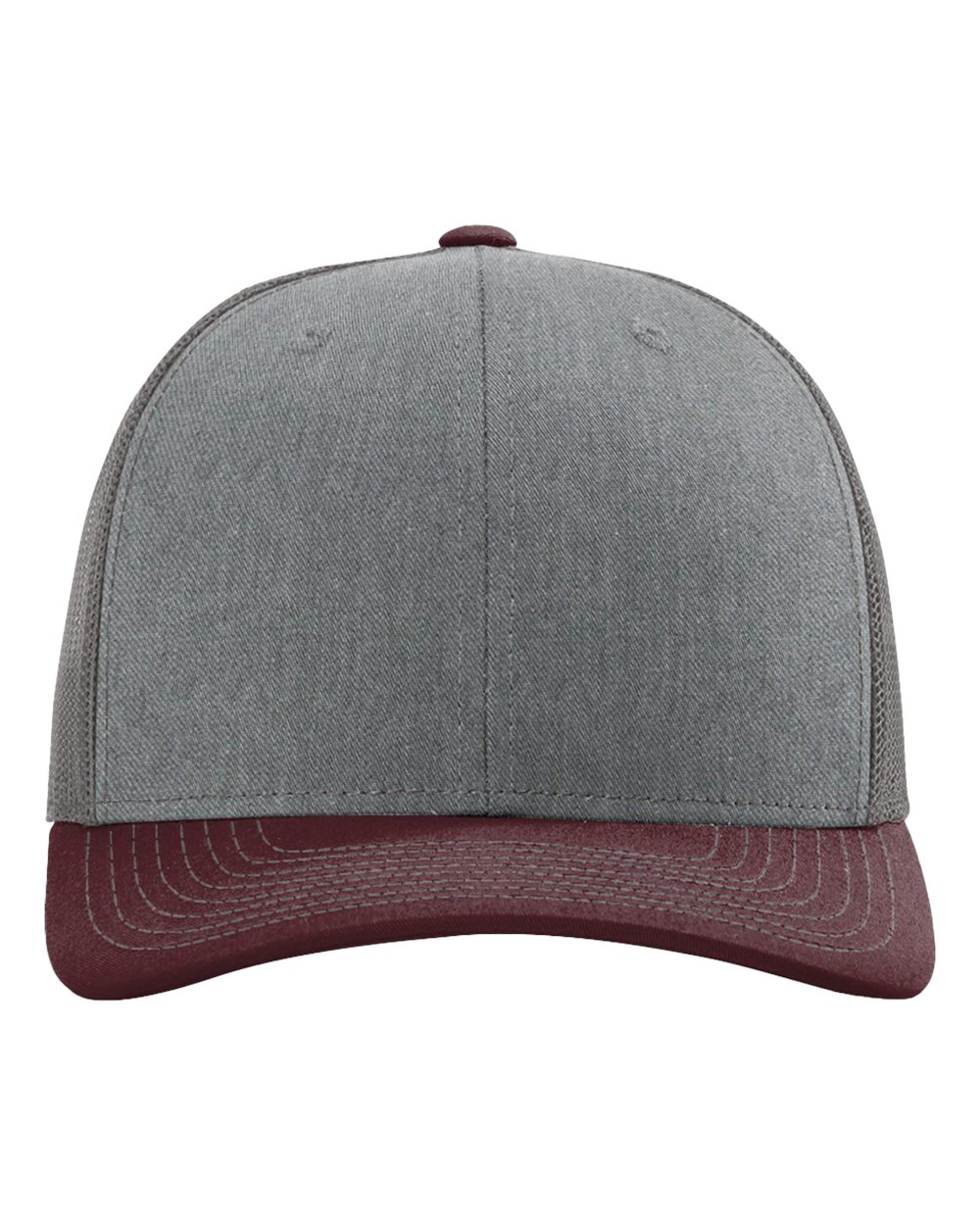 Heather Grey/ Charcoal/ Maroon